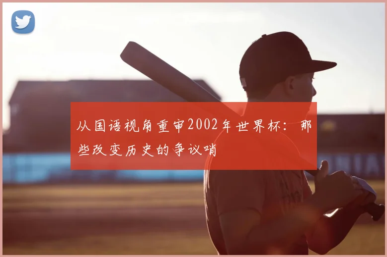 从国语视角重审2002年世界杯：那些改变历史的争议哨